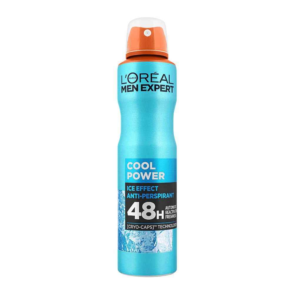 L’Oreal Men Expert Cool Power Body Spray 250ml – Made in Europe