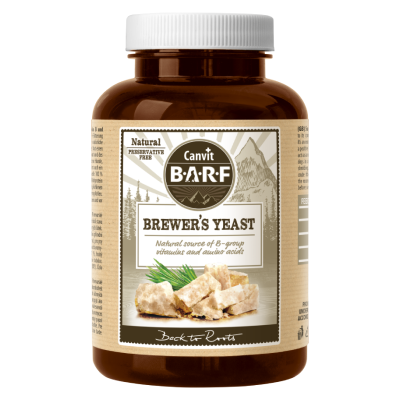 Canvit BARF Brewer’s Yeast 180g – Natural Vitamin B Supplement for Dogs & Cats | Skin, Coat & Digestion Support