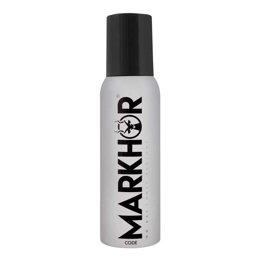 Markhor Code No Gas Men Body Spray – 120ml | Long-Lasting Fragrance