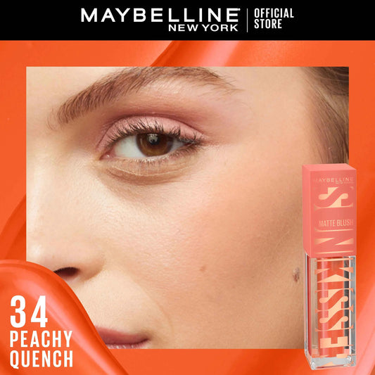 Maybelline - New York Sunkisser Liquid Glow Blush - Matte Peachy Quench 34