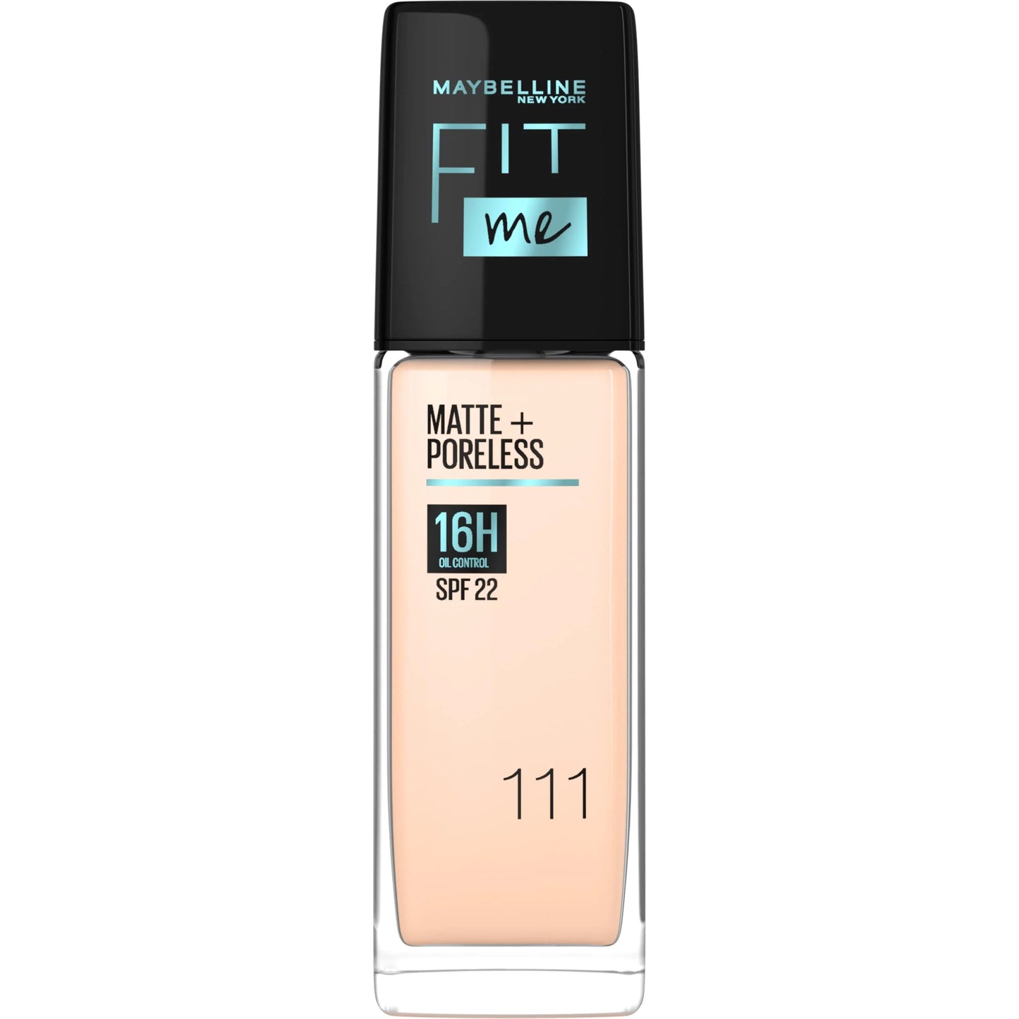 Maybelline Fit Me Matte + Poreless Foundation – Shades 110 / 100 / 95 – Made by New York