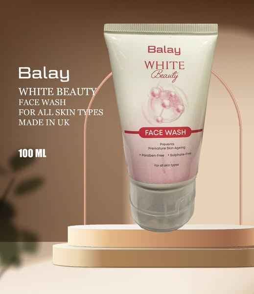 Balay White Beauty Face Wash – 100ml | Brightening & Skin Glow Cleanser