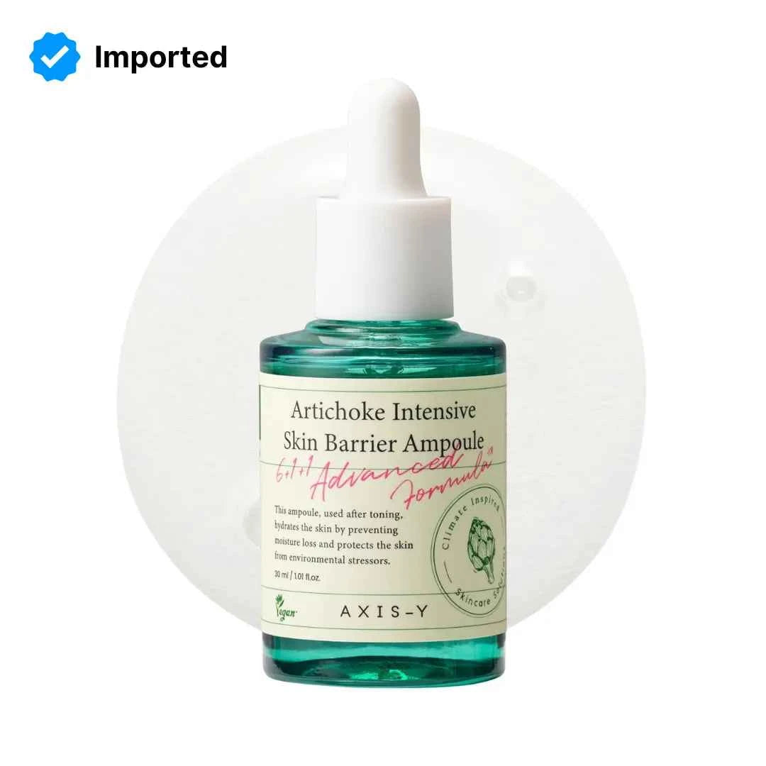 AXIS‑Y Artichoke Intensive Skin Barrier Ampoule 30 ml – Made in South Korea