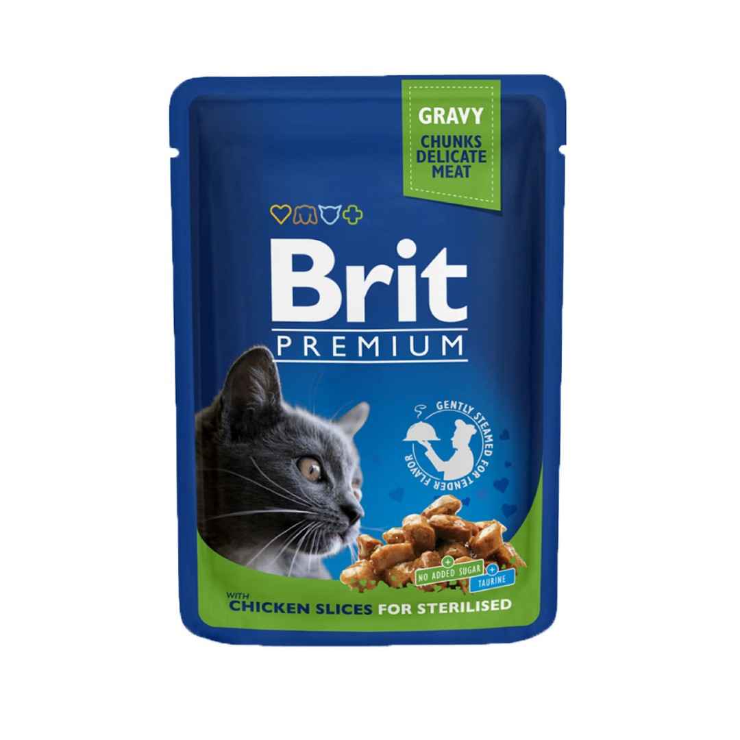 Brit Premium - Gravy - with Chicken Slice For Sterilised - 100g