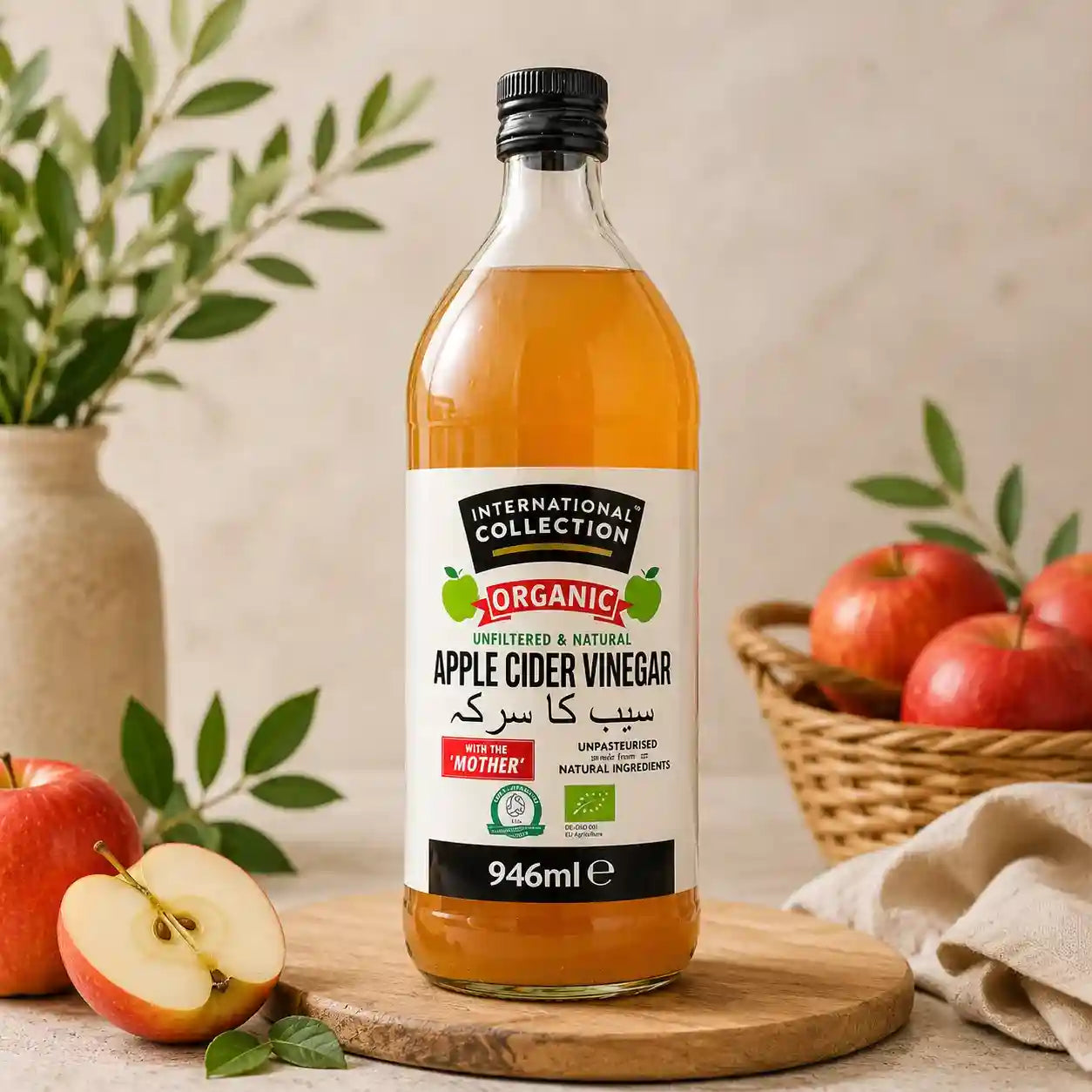 International Collection – Apple Cider Vinegar – 946ml | Made In UK