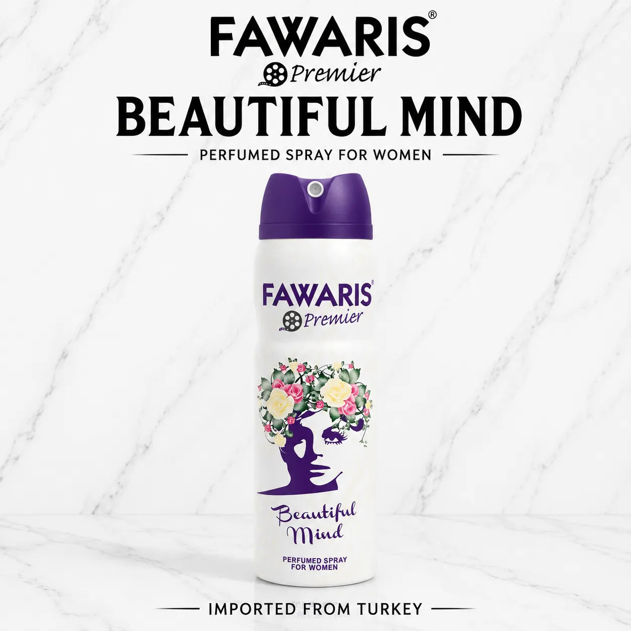Fawaris Premier Couple Deal Pack of 4 Body Spray (Imported from Turkey)