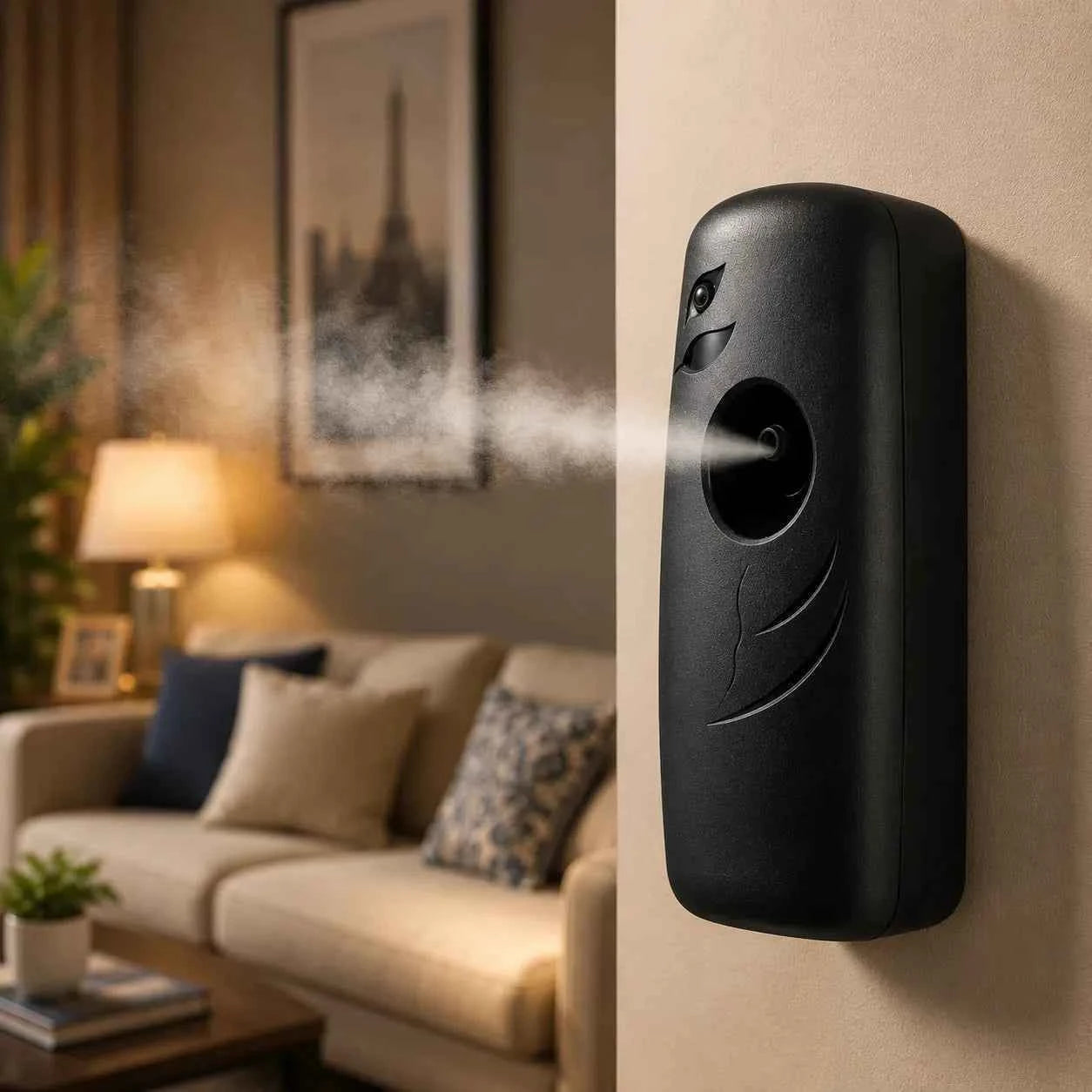 Airway Automatic Air Freshener Machine with Free Car Air Freshener & Refill –