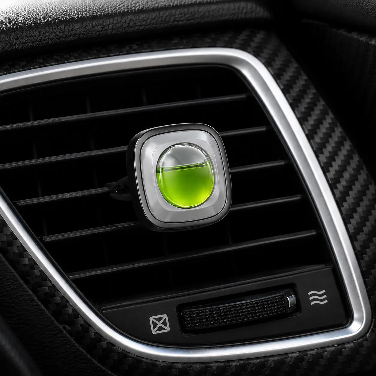 AirWay Car Membrane Air Freshener β White Musk Scent | 1 Pack (2 pcs) | Made in Europe