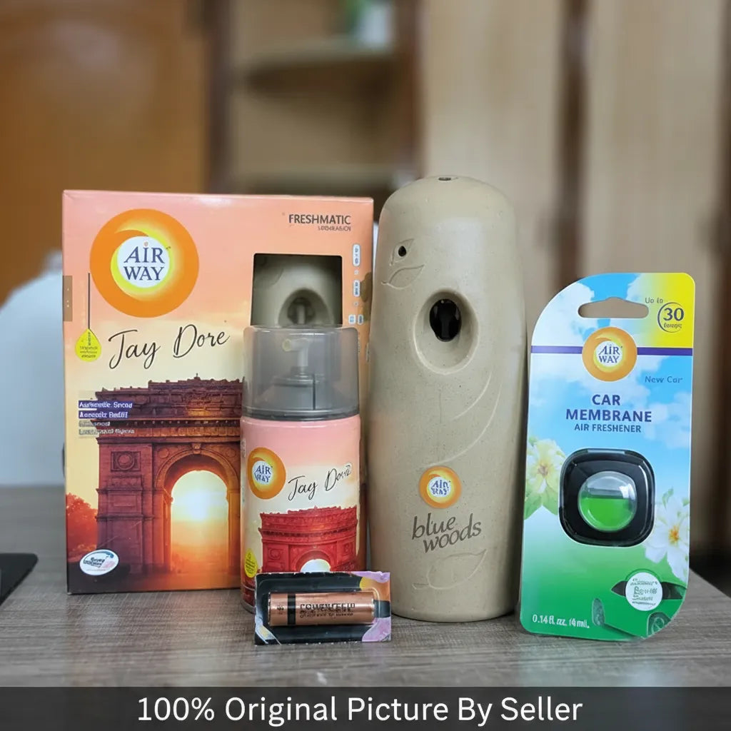 Airway Automatic Air Freshener Machine with Refill+Free Car Air Freshener – Jay Dore | Perfume Based Fragrance