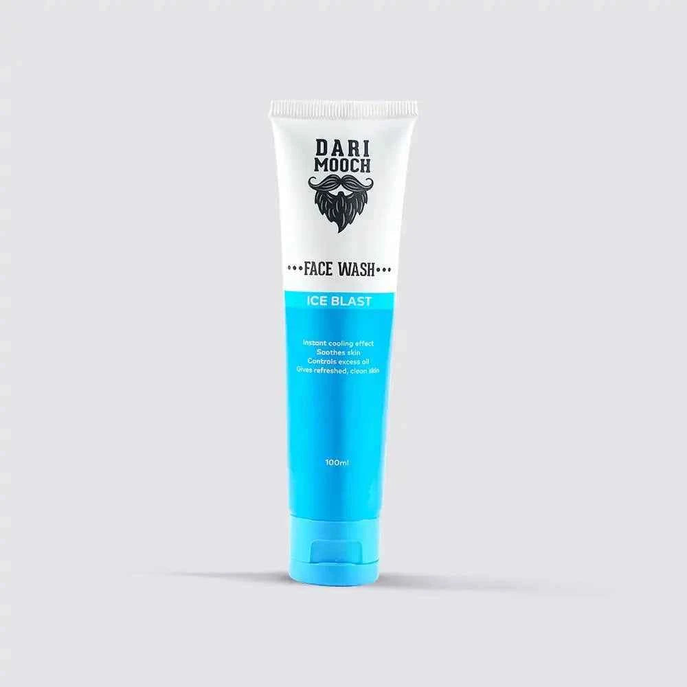 Dari Mooch Ice Blast Face Wash 100ml β Cooling Deep Clean for Men