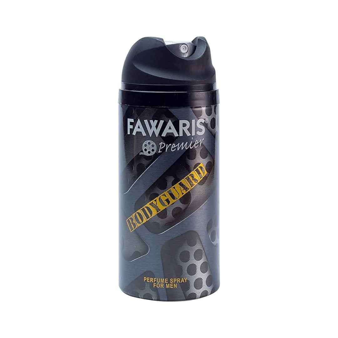 Fawaris Premier Bodyguard Body Spray – 150ml | Long-Lasting Deodorant for Men | Fresh & Powerful Scent