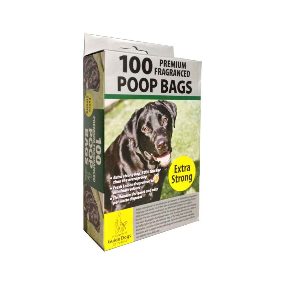 Extra Strong Dog Poo Bags – Pack of 100 | Affordable, Leak-Proof Waste Bags for Dogs