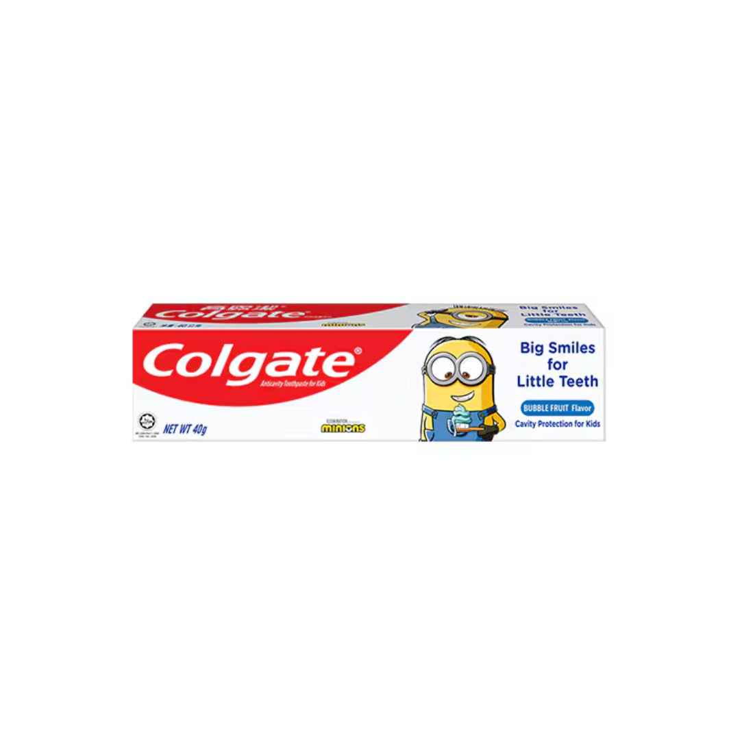 Colgate Kids Minions Toothpaste 40 g – Fun Banana Flavor, Gentle Cavity Protection