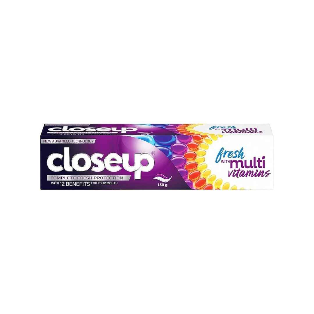 Closeup Fresh Multi Vitamin Toothpaste – 100g | Deep Clean with Vitamins for Healthy Gums & Long-Lasting Fresh Breath
