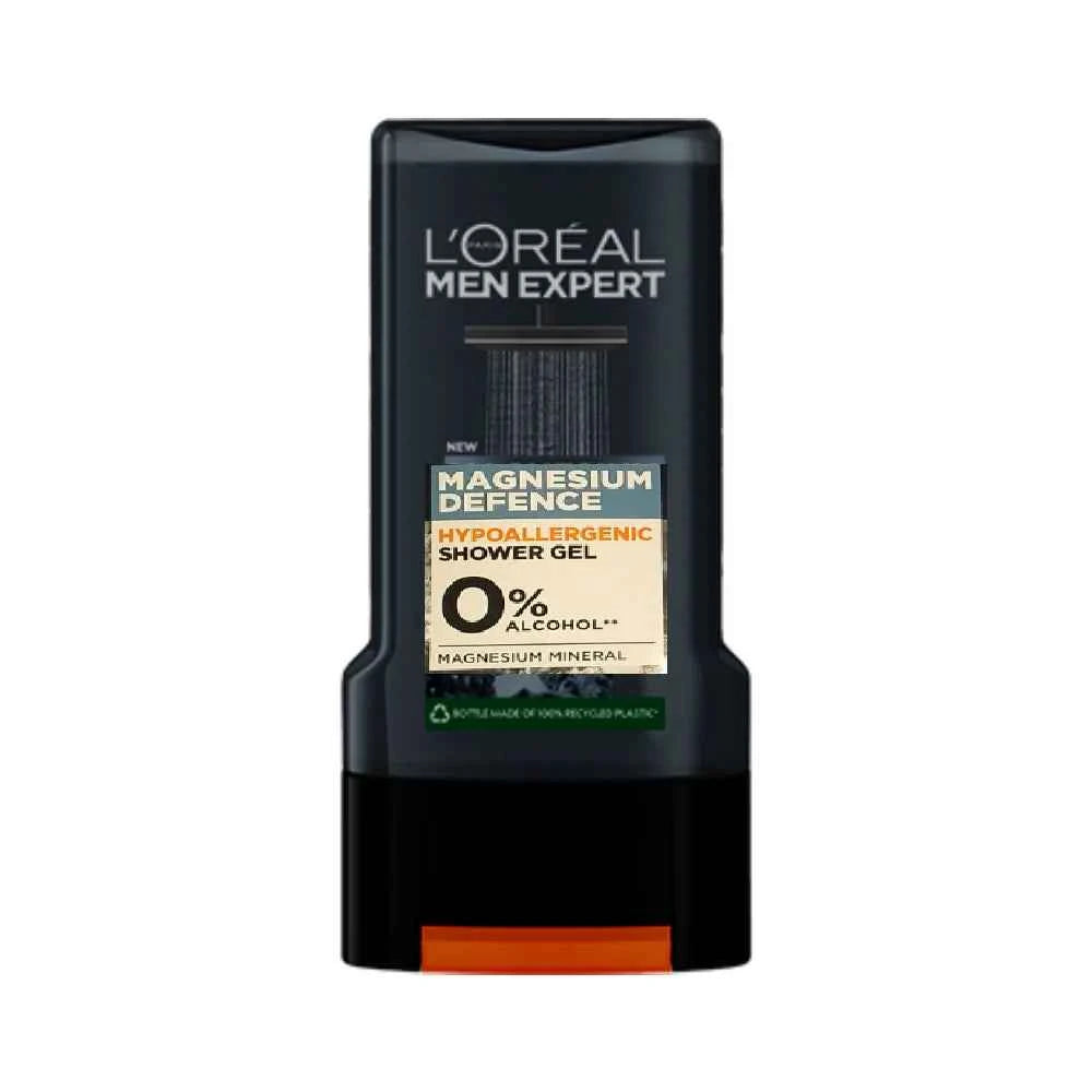 L’Oréal Men Expert Magnesium Defense Shower Gel 300ml – 0% Alcohol | Made in UK