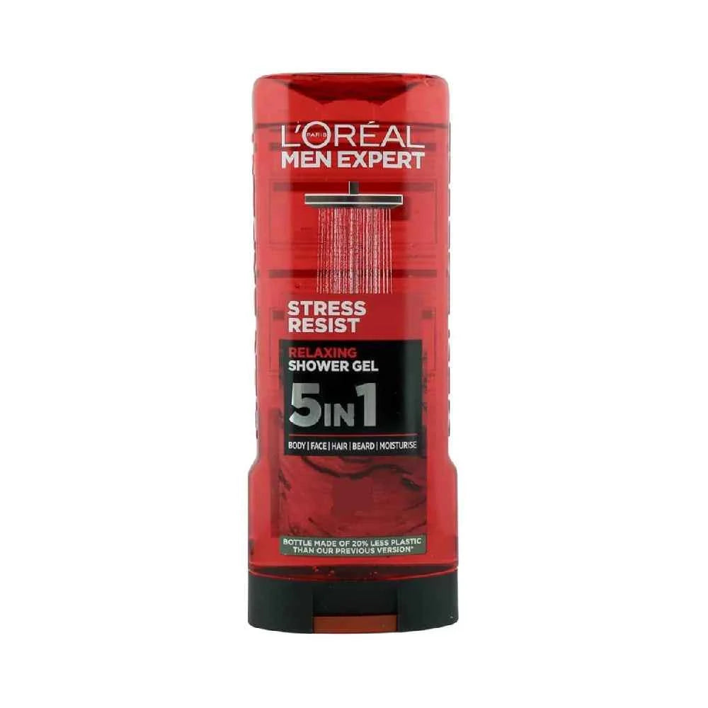 L’Oréal Men Expert Stress Resist Shower Gel 5-in-1 – 300ml | Made in Europe