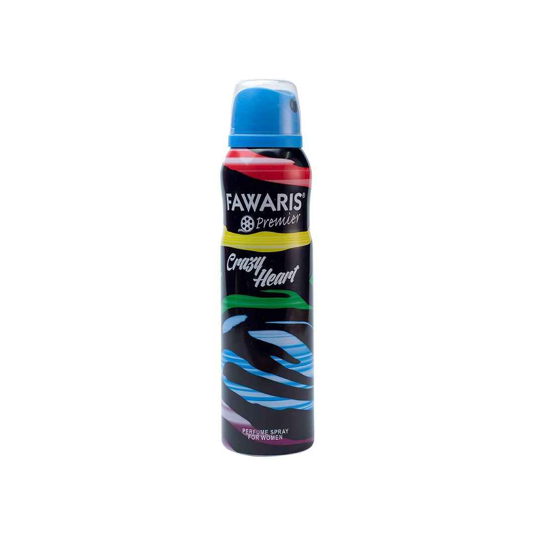 Fawaris Premier Crazy Heart Perfume Body Spray – 150 ml | Bold & Captivating Fragrance