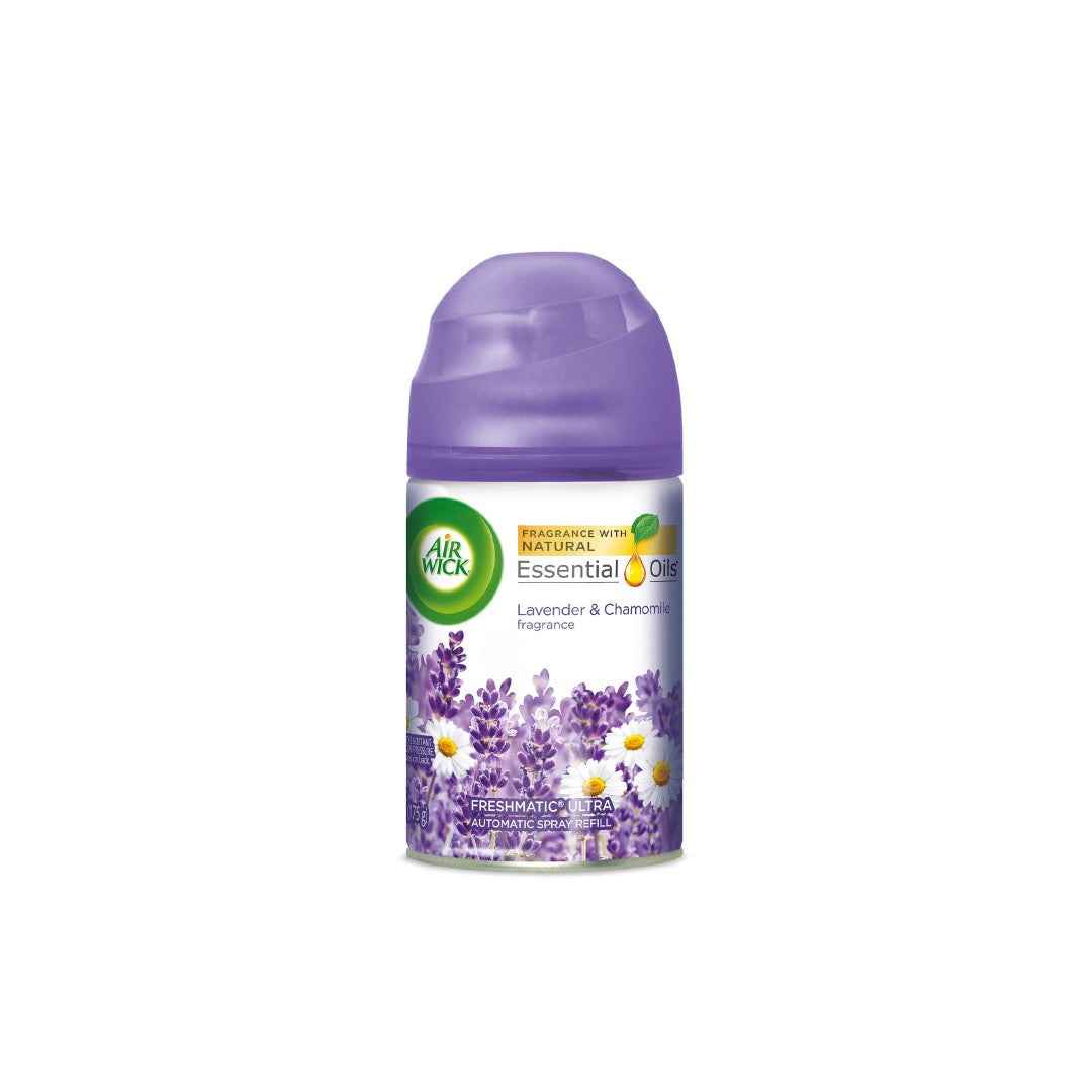 Air Wick Freshmatic Ultra Refill β Lavender & Chamomile | Automatic Air Freshener Spray 250ml | Relaxing Aromatherapy Scent