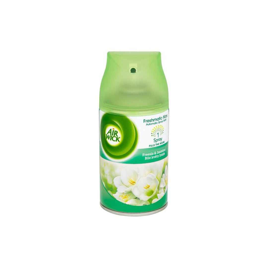 Air Wick Freshmatic Max Refill – Freesia & Jasmine | Automatic Air Freshener Spray | Long-Lasting Room Fragrance 250ml