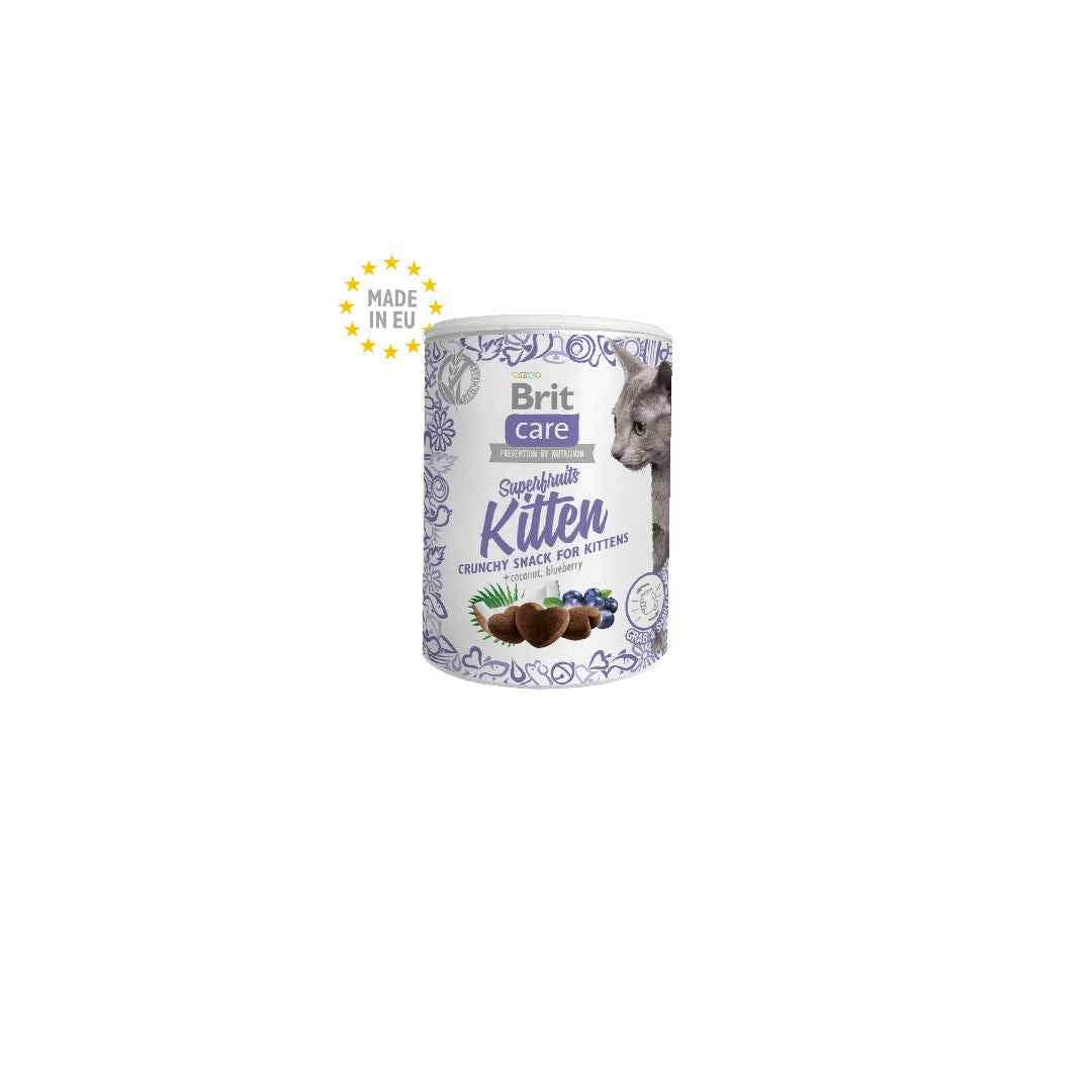 Brit Care Cat Snack Superfruits Kitten 100g