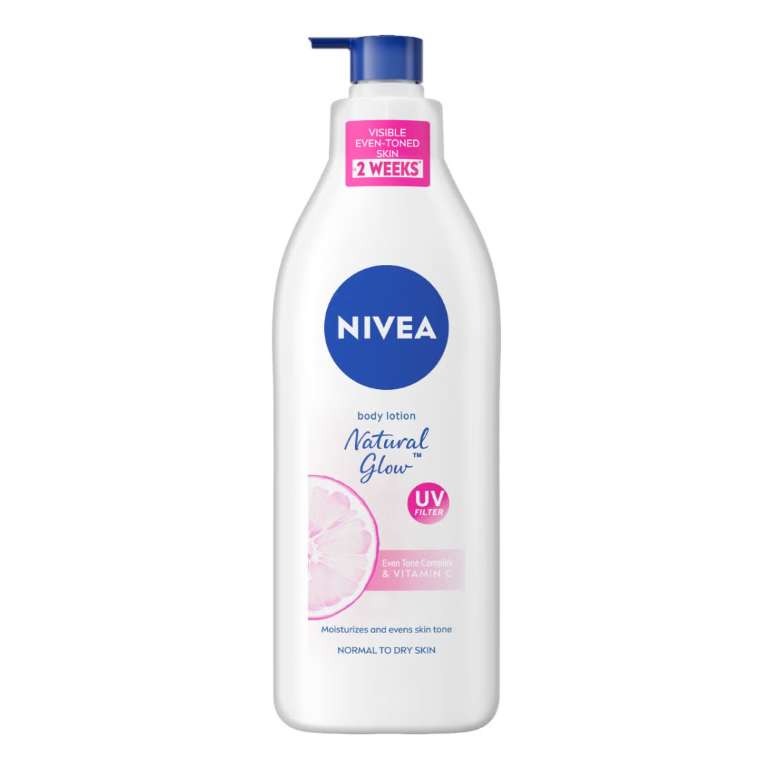 Nivea Body Lotion – Natural Glow 400ml (Made in Europe) | Radiant & Nourished Skin