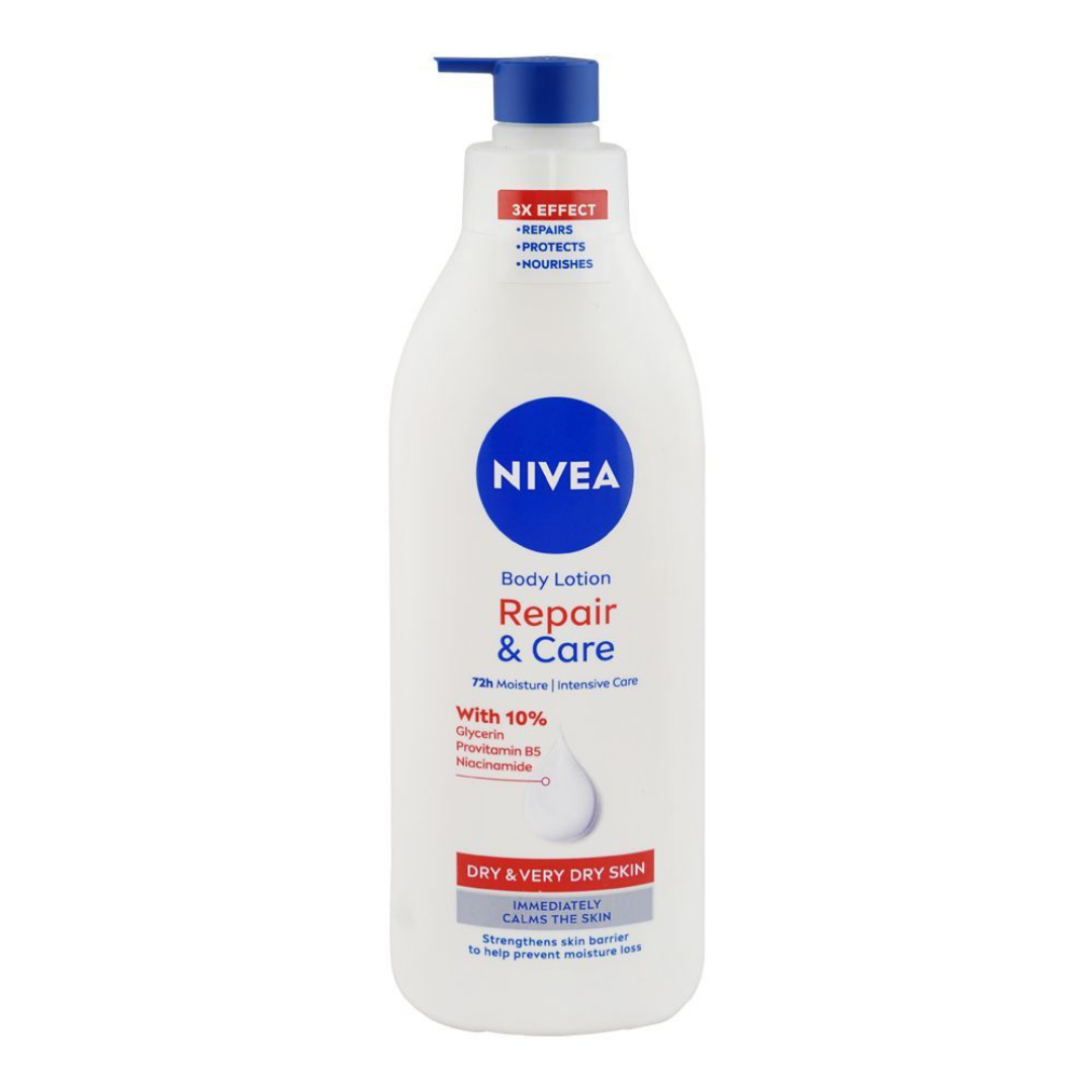 Nivea Body Lotion – Repair & Care 400ml (Made in Europe) | Intensive Moisture & Skin Repair
