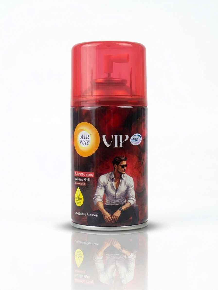 Air Way VIP Premium Refill Air Freshener 250ml | Oil Based Long Lasting Fragrance