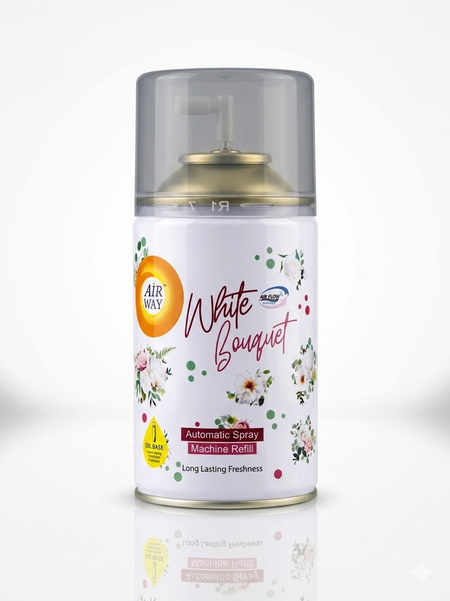 AirWay Refill - White Bouquet - 250ml| Made In Türkiye