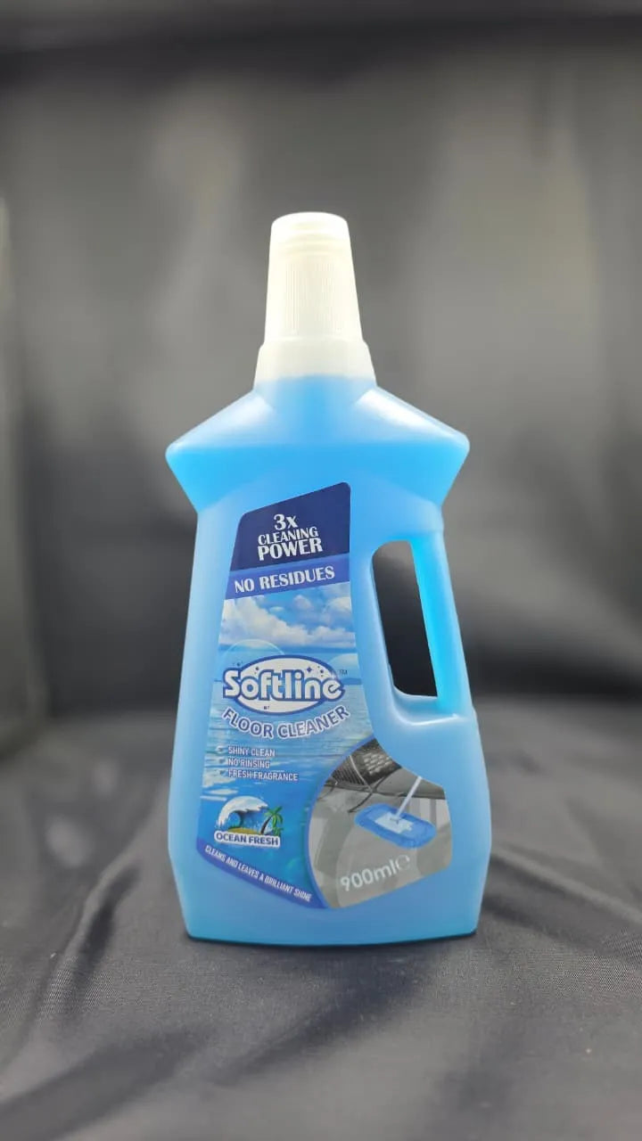 Softline Floor Cleaner – Ocean Fresh 900ml | 3x Cleaning Power, No Residues