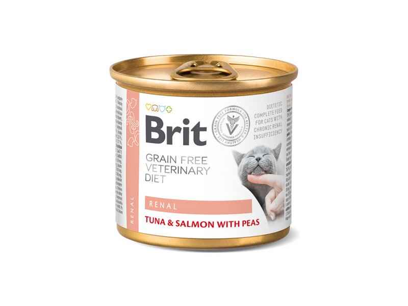 Brit Veterinary Diet Renal – Tuna & Salmon (200g)