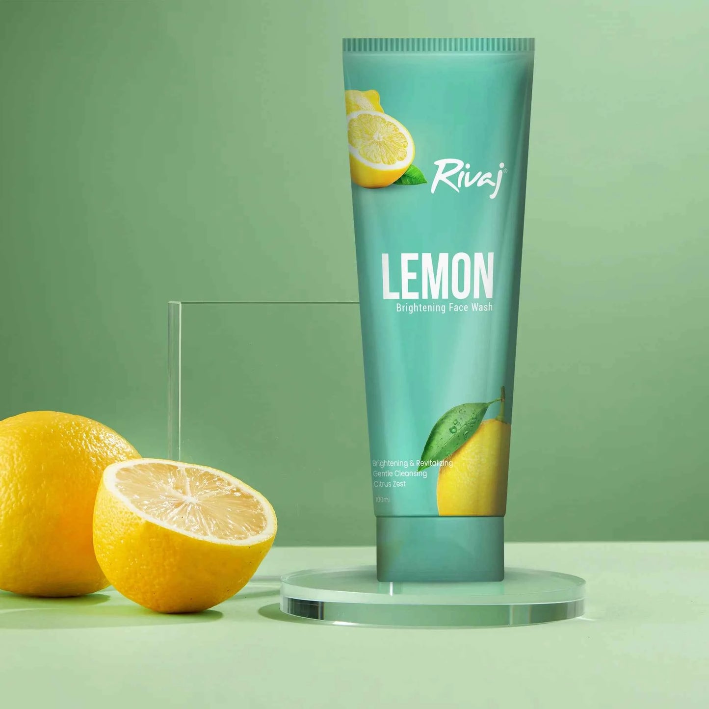 Rivaj Lemon Face Wash – 100ml | Oil Control & Brightening Cleanser