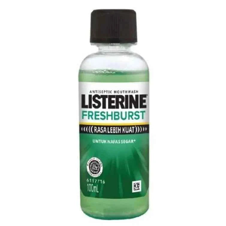 Listerine Cool Mint Mouthwash 100 ml – Antiseptic, 99.9% Germ‑Killing | Fresh Breath & Healthy Gums – ukbay.pk