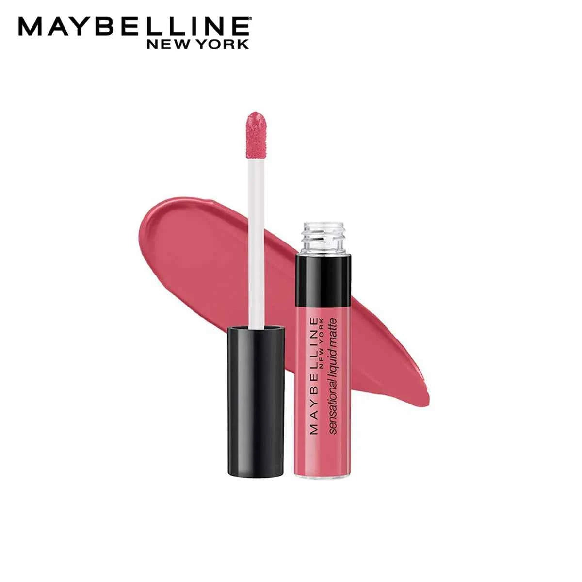 Maybelline Color Sensational Liquid Matte Lipstick – 04 Easy Berry – Long-Lasting Matte Color