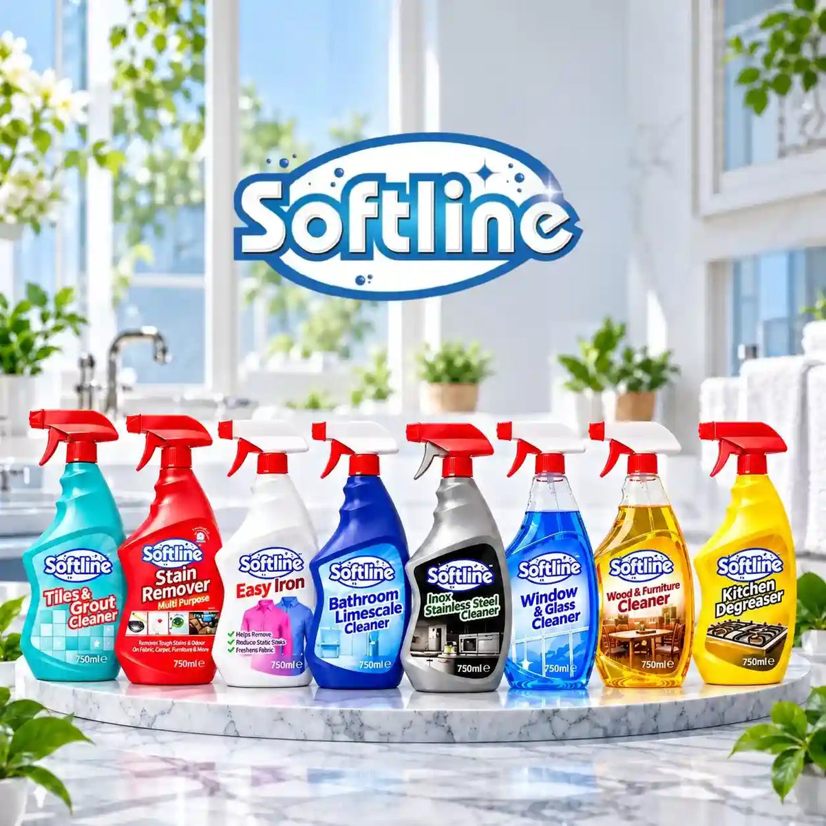 Softline spray cleaner