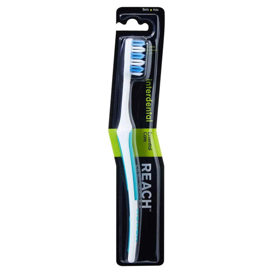 Reach Firm Full Toothbrush | Deep Cleaning & Comfortable Grip | Made in Europe