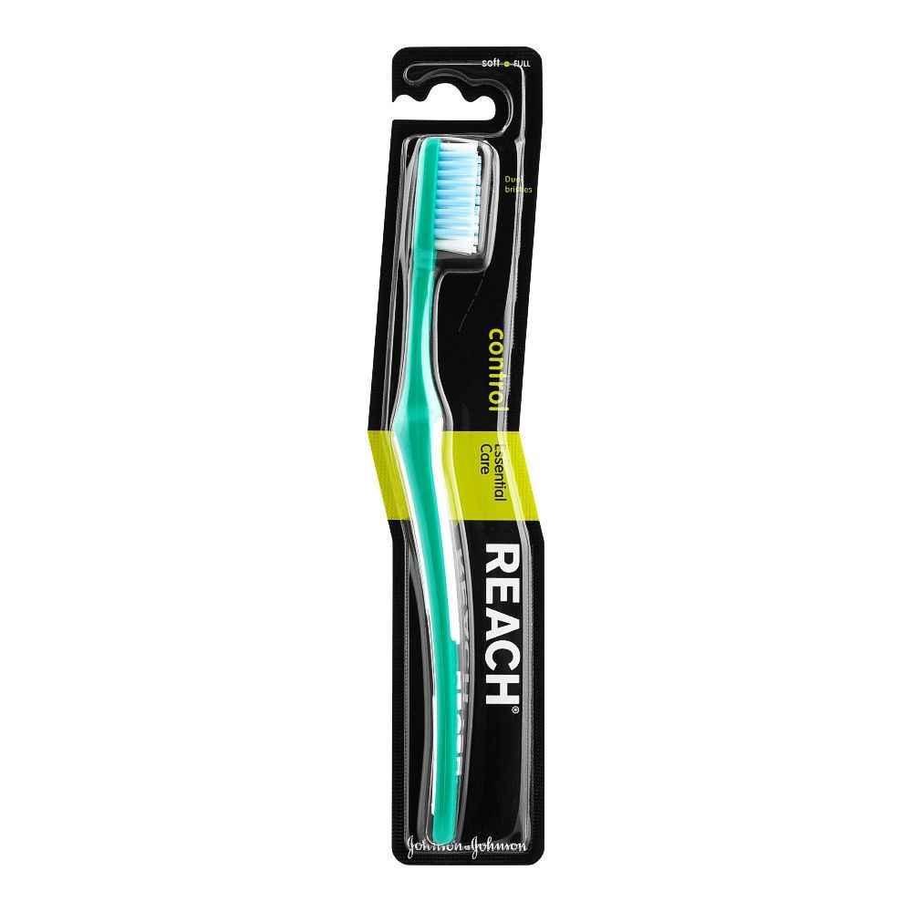 Reach Control Soft Toothbrush | Gentle on Gums & Effective Cleaning | Made in Europe