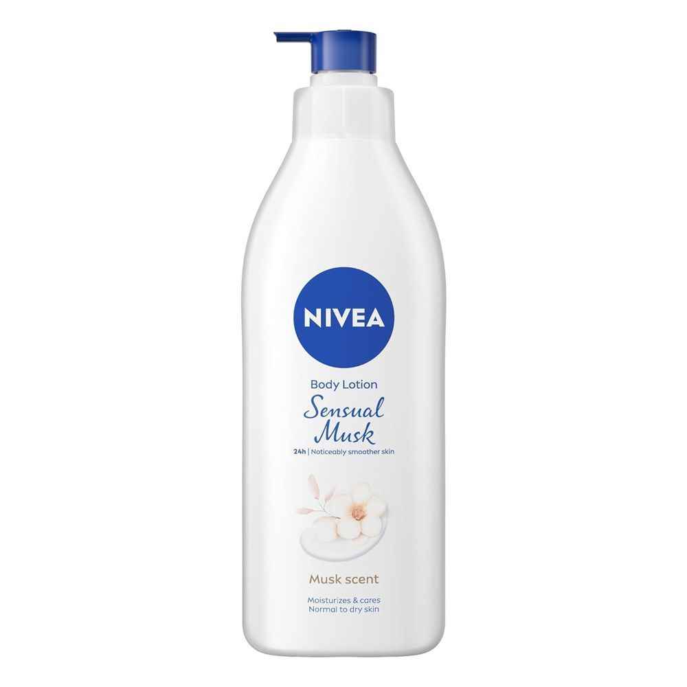 Nivea Body Lotion – Sensual Musk 400ml (Made in Europe) | Soft, Smooth & Fragrant Skin