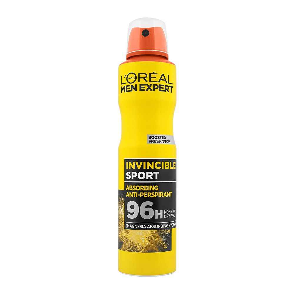 L’Oreal Men Expert Invincible Sport Body Spray 250ml – Made in Europe