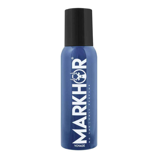 Markhor Voyage No Gas Men Body Spray – 120ml | Long-Lasting Fragrance