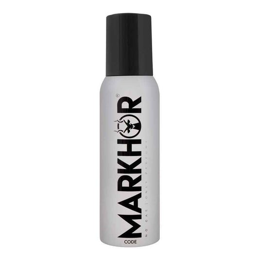 Markhor Code No Gas Men Body Spray – 120ml | Long-Lasting Fragrance
