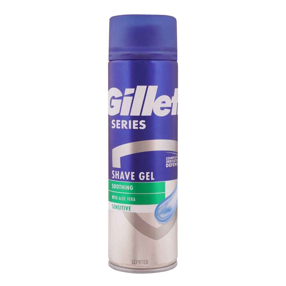 Gillette Series Soothing Shave Gel – Aloe Vera 200ml (Made in Europe) |