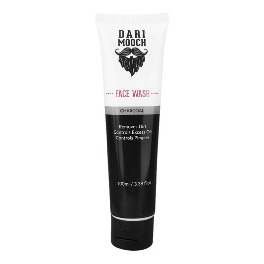 Dari Mooch Charcoal Face Wash 100ml – Deep Cleansing Oil Control