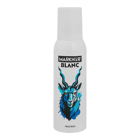 Markhor Blanc Frost Bite No Gas Body Spray for Men – 120ml | Long-Lasting Freshness