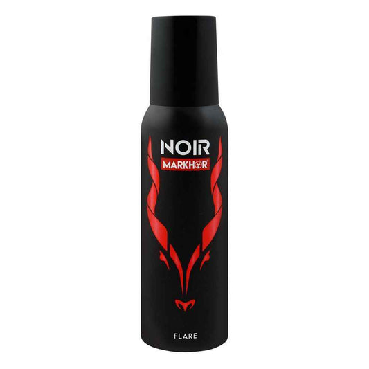Markhor Noir Flare Deodorant Body Spray (No-Gas), For Men, 120ml
