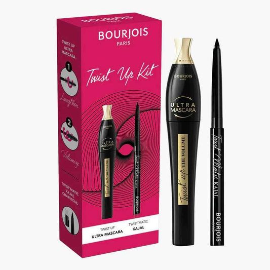Bourjois Twistup Ultra Mascara & Twist Matic Kajal | Volumizing Mascara & Smooth Kajal