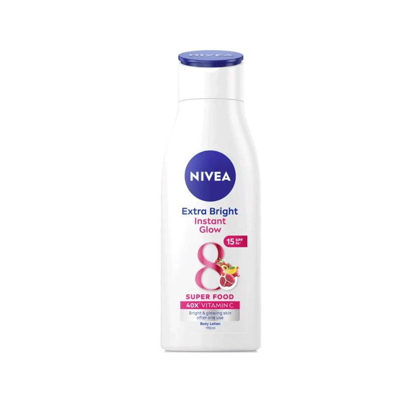 NIVEA Extra Bright Instant Glow Lotion 190ml – Best Price in Pakistan | UKBay | Made In Germany