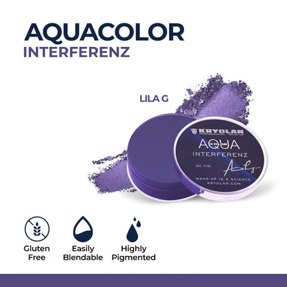 Kryolan Aquacolor Interferenz Face & Body Paint – Professional Water-Based Makeup