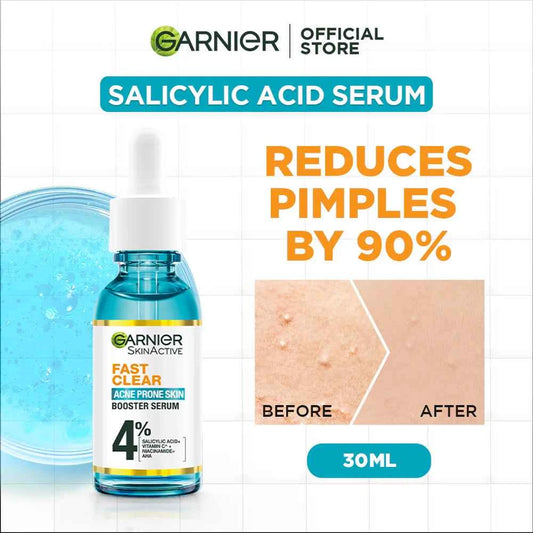 Garnier Fast Clear Serum for Acne-Prone Skin – 30ml