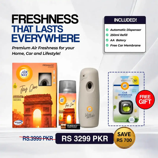 Airway Automatic Air Freshener Machine with Refill+Free Car Air Freshener – Jay Dore | Perfume Based Fragrance