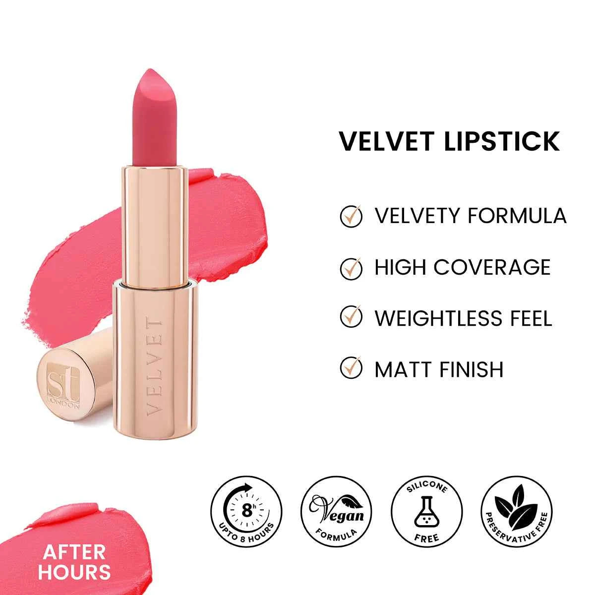 ST London - Velvet Ultra Matt Lipstick - After Hours